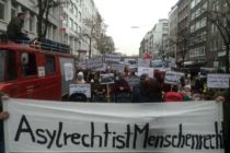 Demonstration Asylrecht ist Menschenrecht
